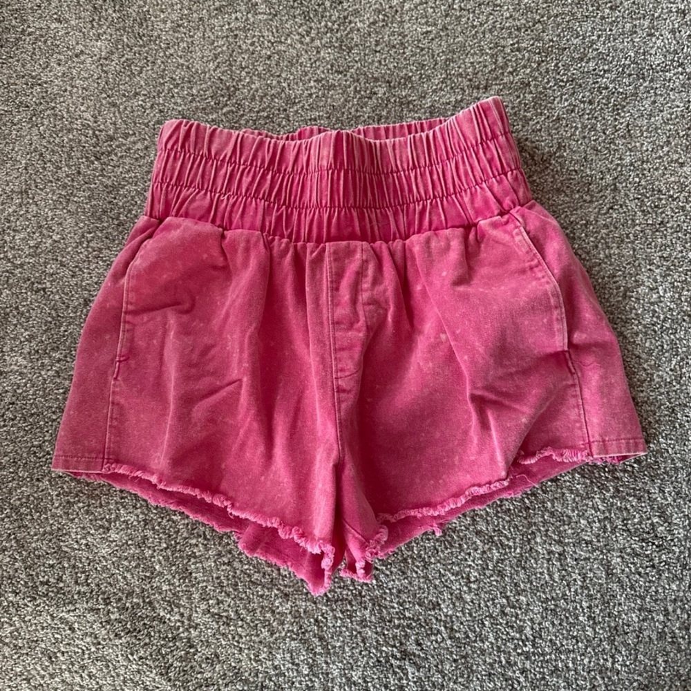 Vici High Waist Pink Shorts